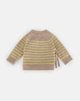 Wrap Top Striped - Fuzzy
