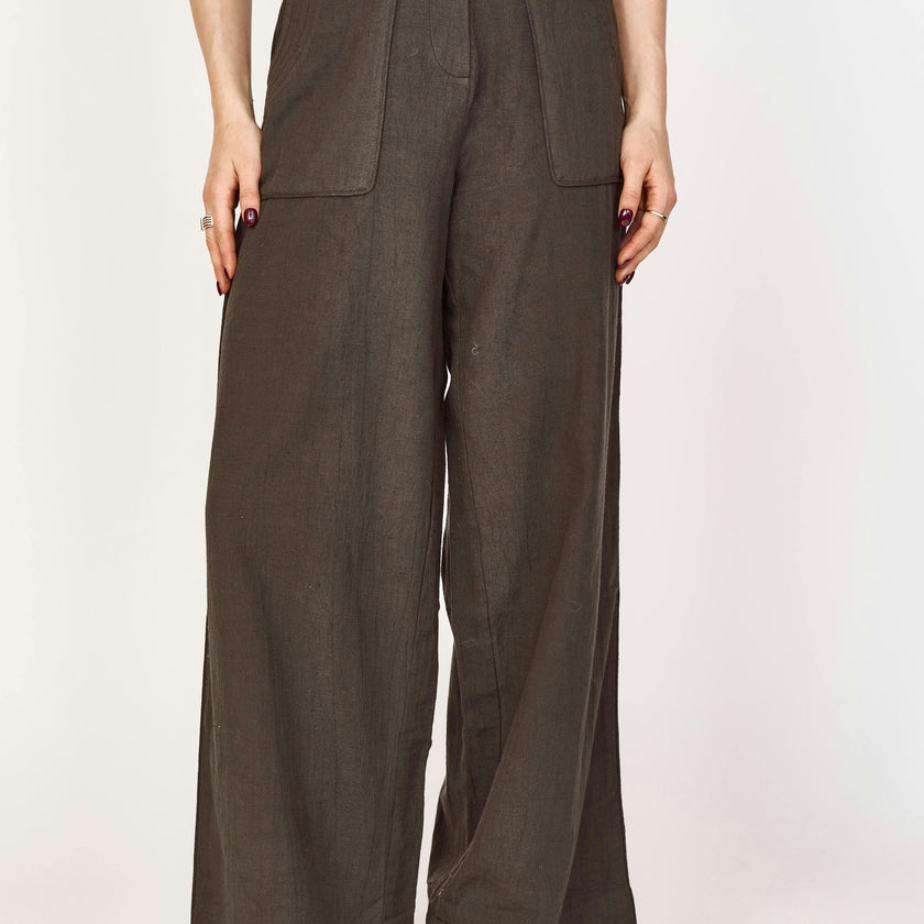 Tivot Pant in Black Olive