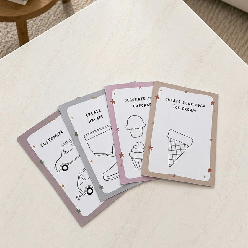 Magnetic Coloring Sheets - Design & Dream (8pc set)