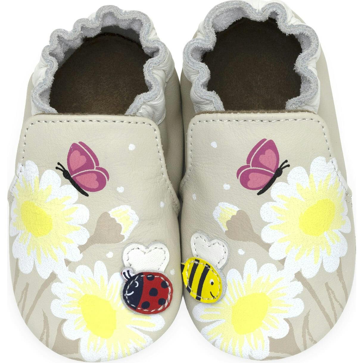 Love Bugs Soft Soles in Taupe