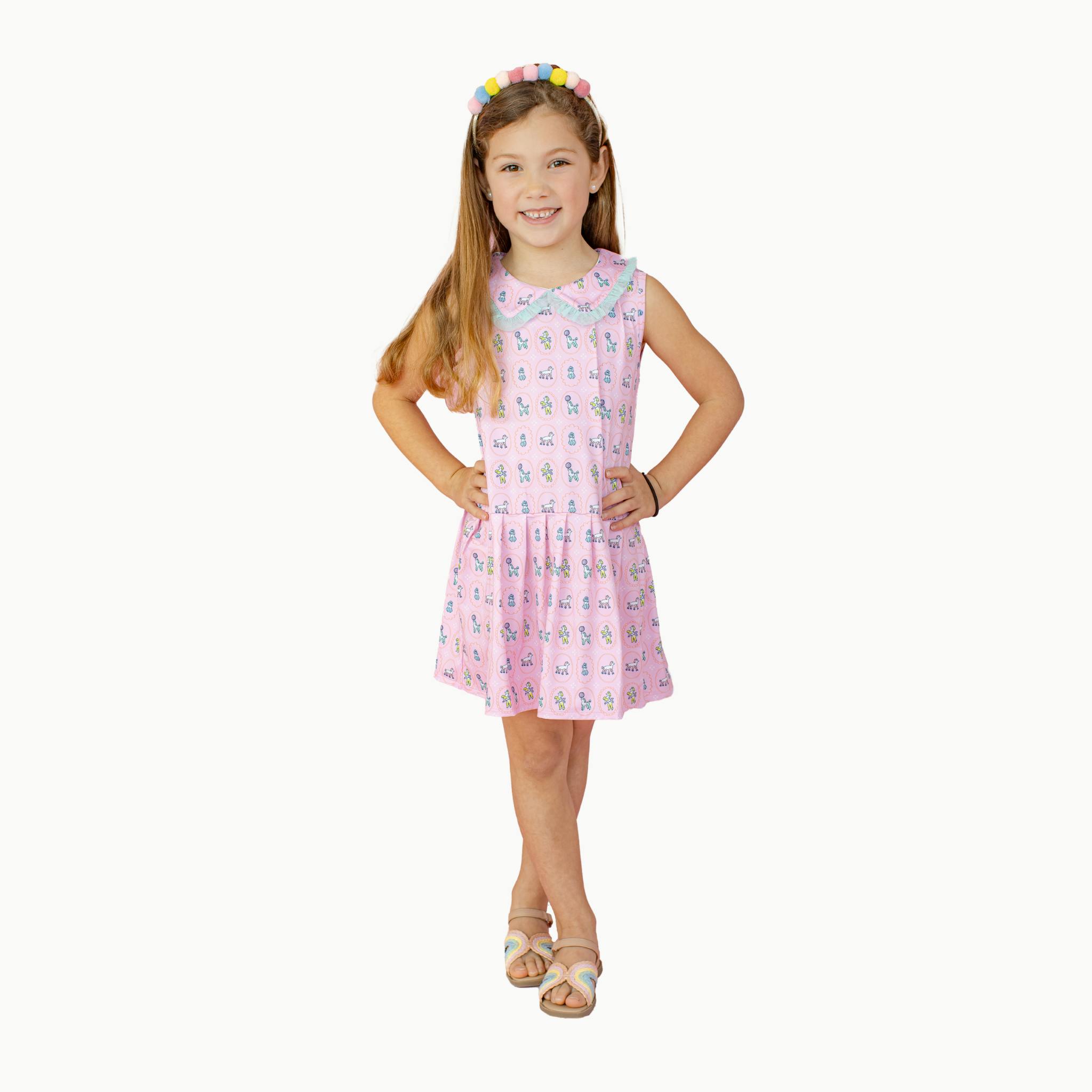 Performance Tennis Dress in Poodle