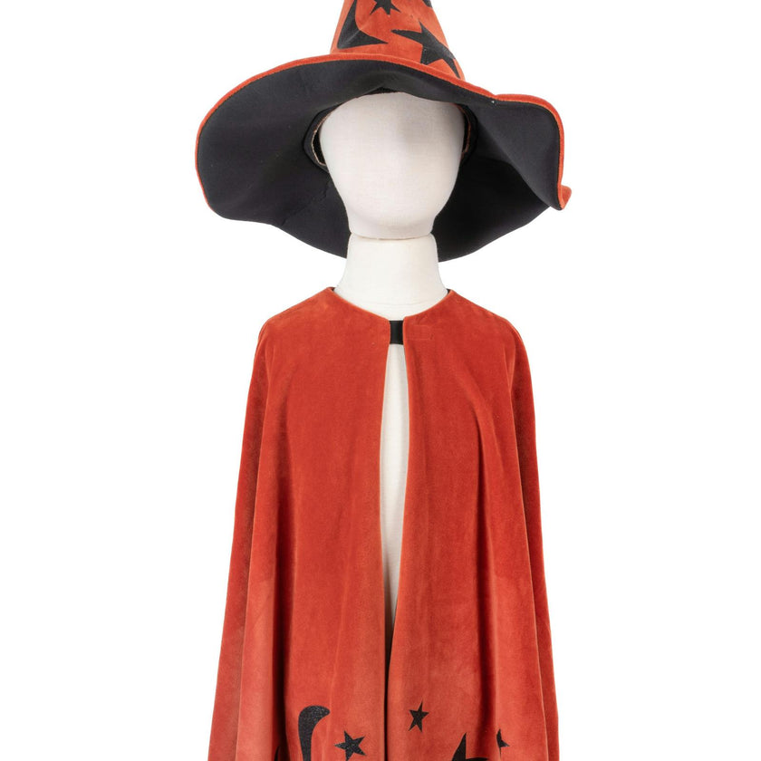 Autumn Embers Wizard Cape and Hat