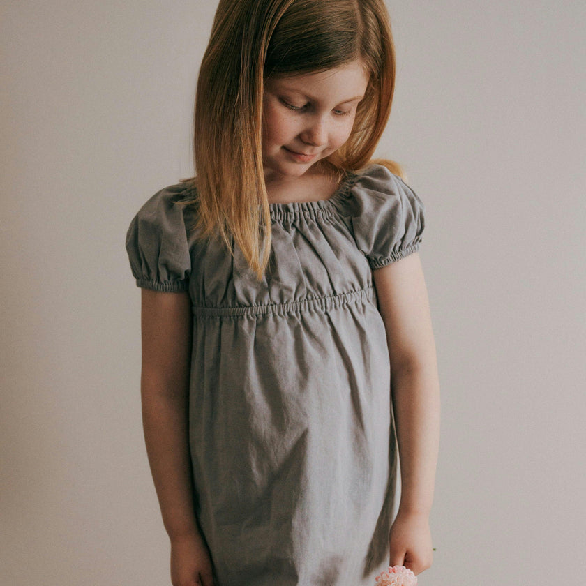 Kennedi Dress Short Sleeve |Muted Purple