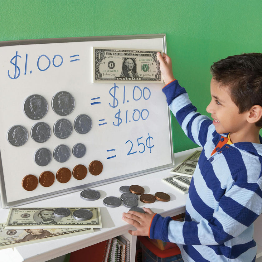 Big Money™ 3-D Magnetic Coins and Bills