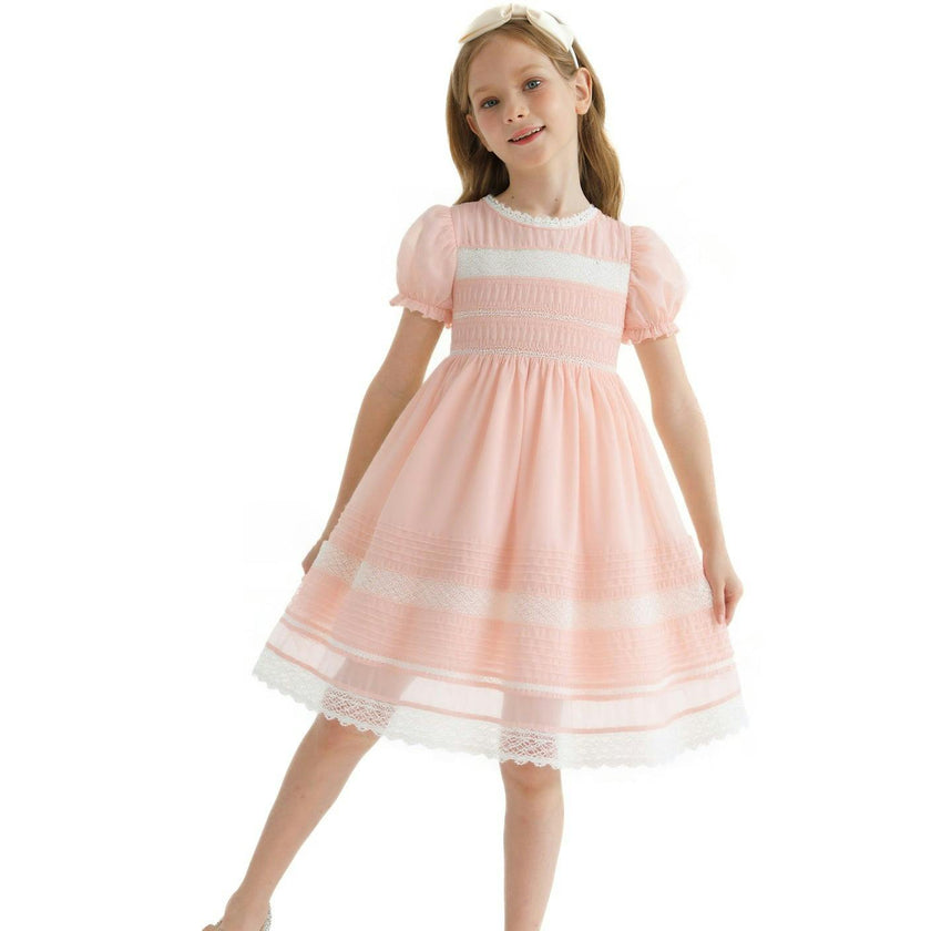 Pink London Pleated Dress