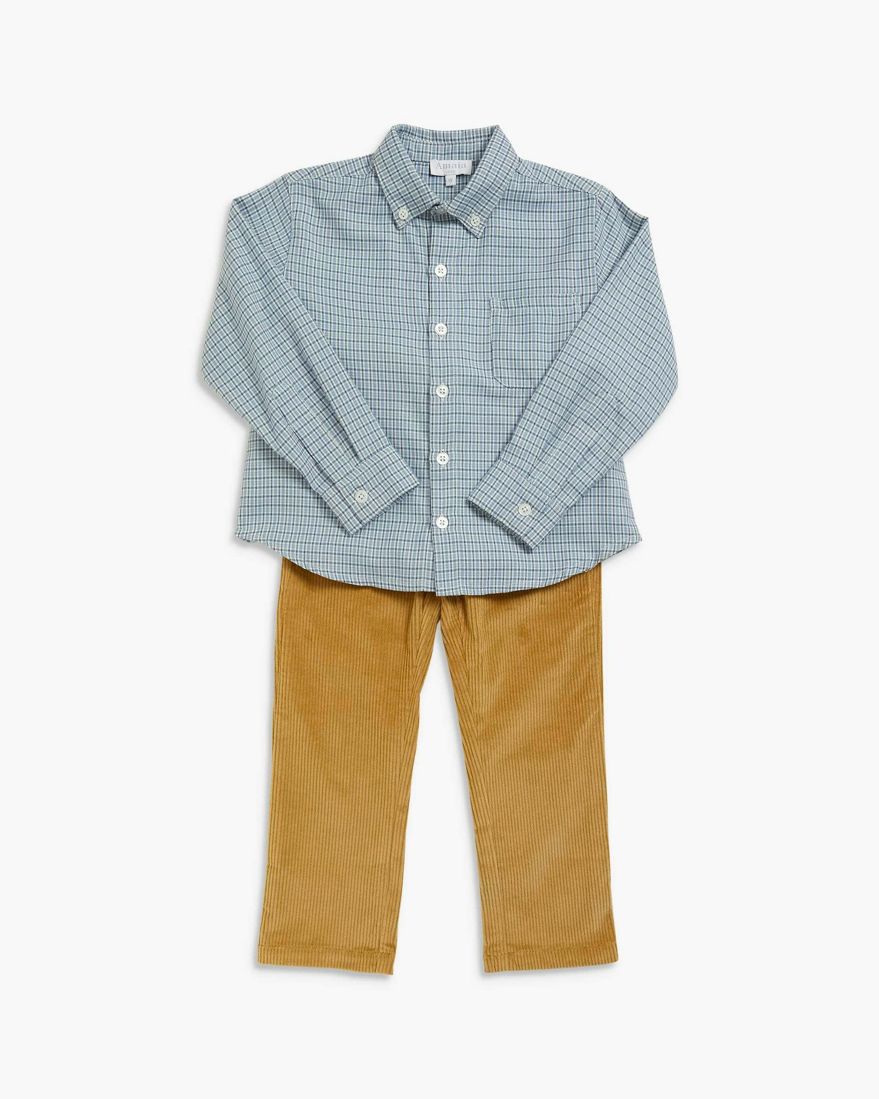 Theodore Pants Camel Corduroy