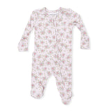 Edith's Rose Garden - 2 Way Ruffle Back Zipper Footie