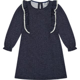 Rowan Ruffle Shift, Navy