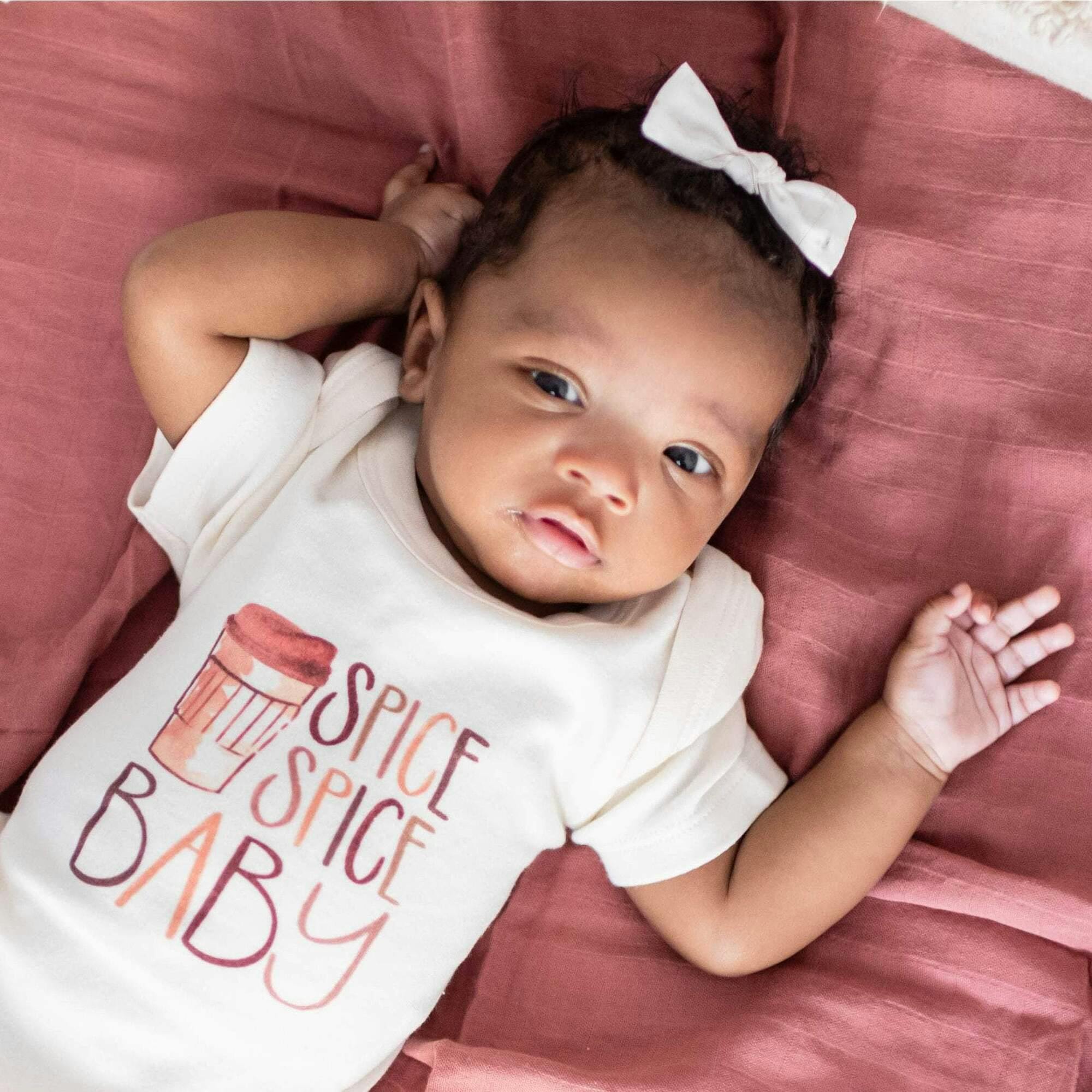 graphic bodysuit | spice spice baby