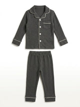 Year-Round Button down Ribbed Pjs