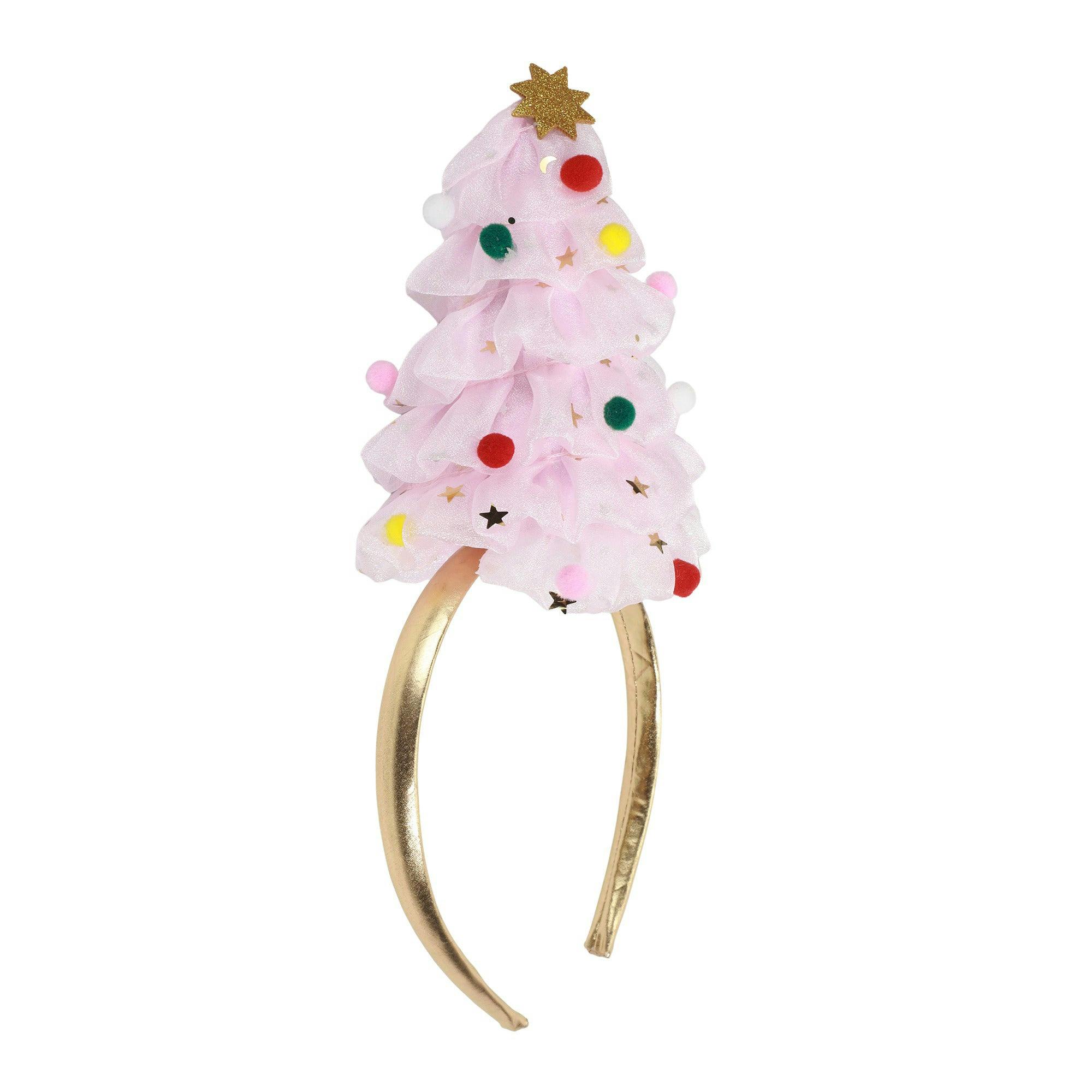 Packed Party Tree Tulle Headband Pink Party