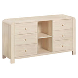 Babyletto Kids TipToe 6-Drawer Assembled Dresser with Cubbies