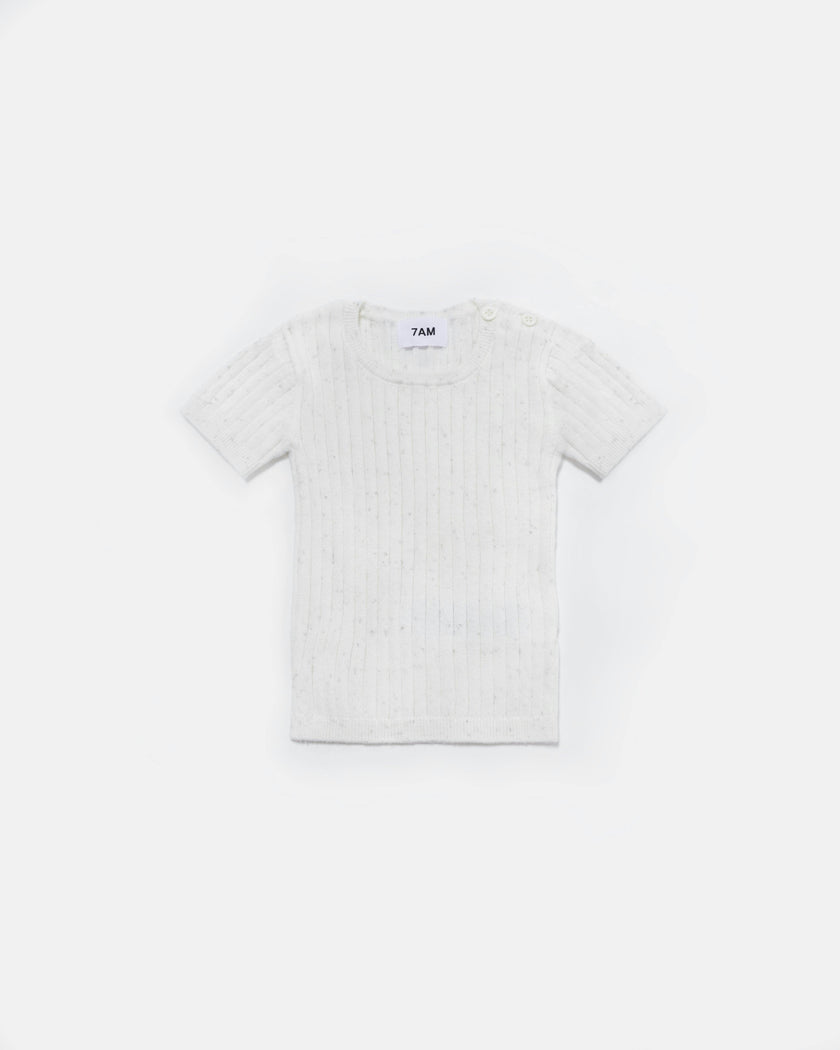 Cotton Tee - Ribbed