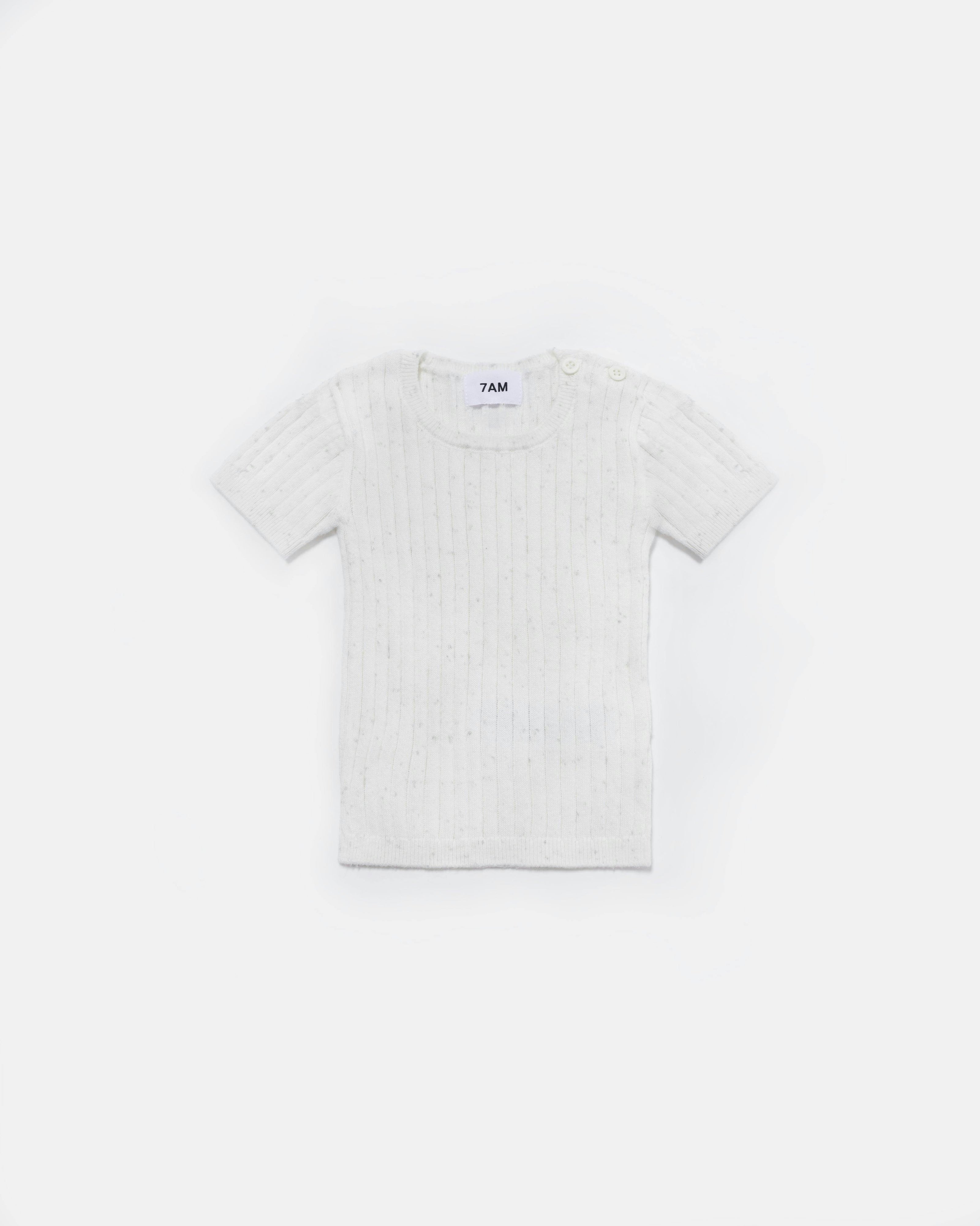 Cotton Tee - Ribbed