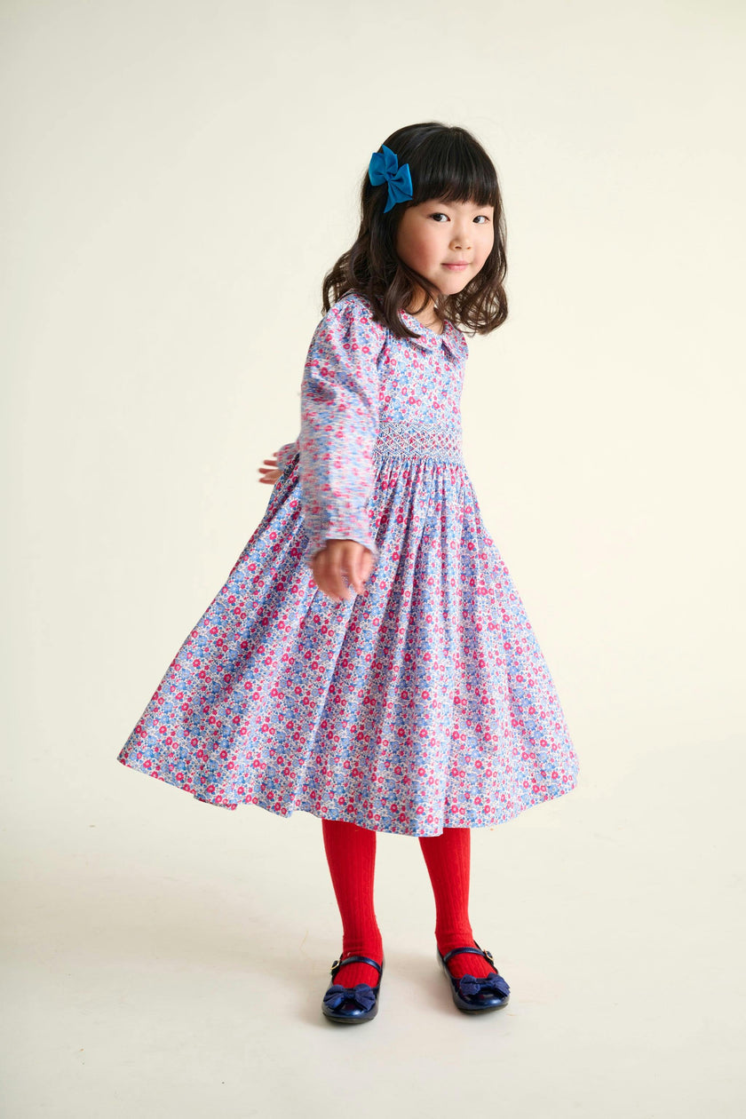 Smocked Girls Dress Frida