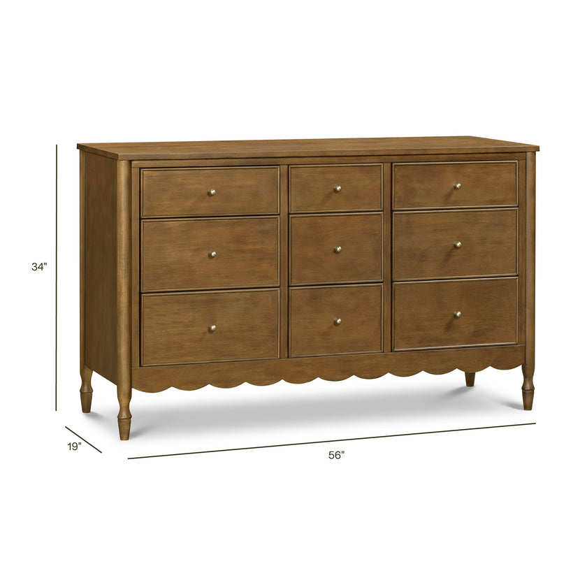 Namesake Ambrosia 9-Drawer Wide Assembled Dresser (56")