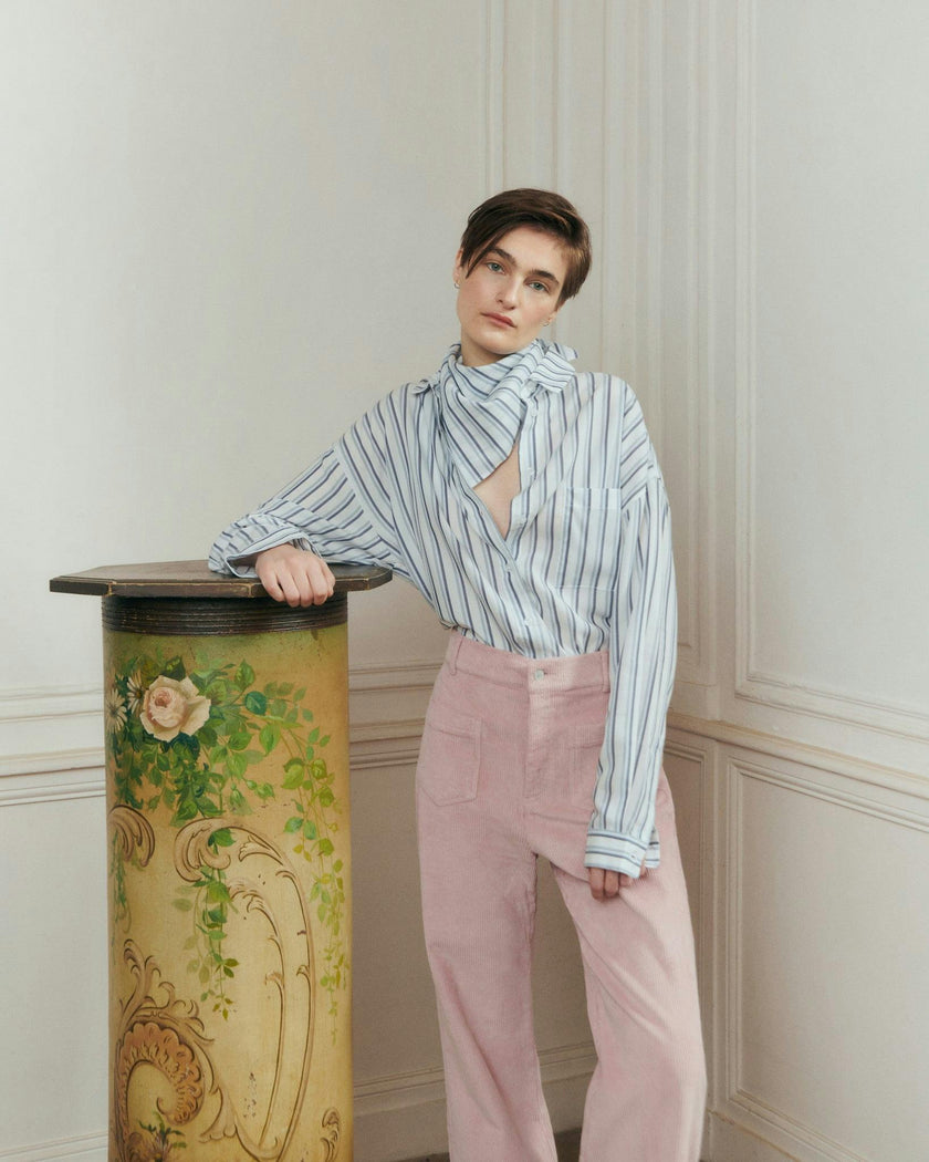 Ines Woman Pant Rose