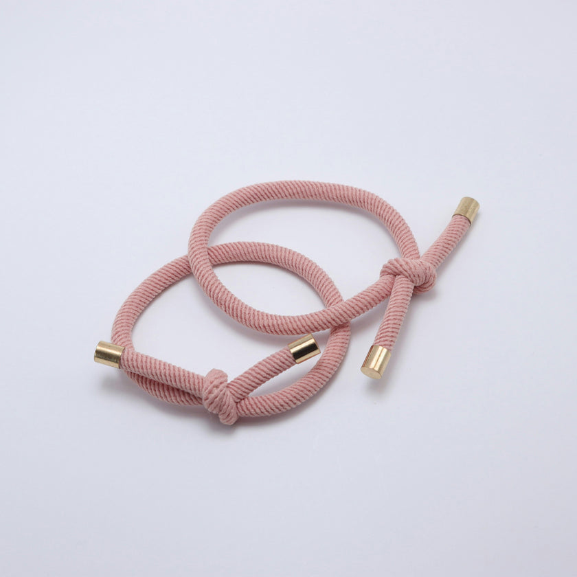 Gold-touch Rope Hair Ties