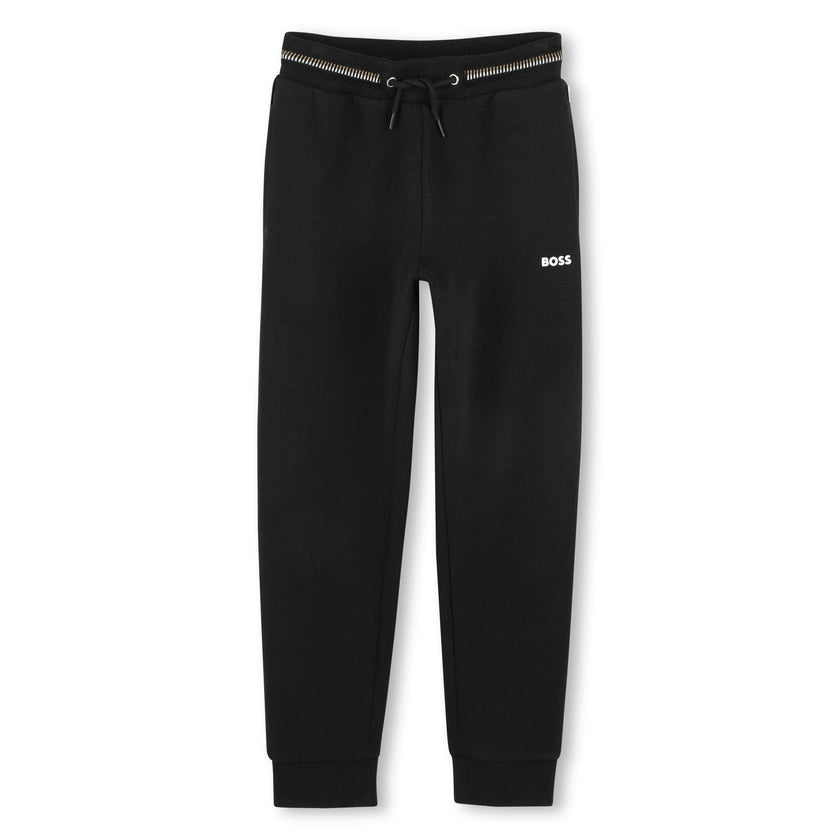 Black Cardigan Track Outfit Set