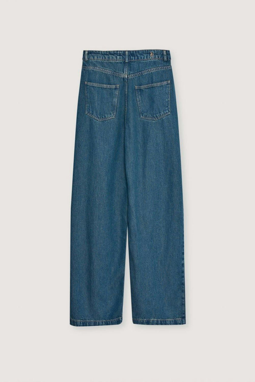 TNS Tencel Woman Pant Blue Denim