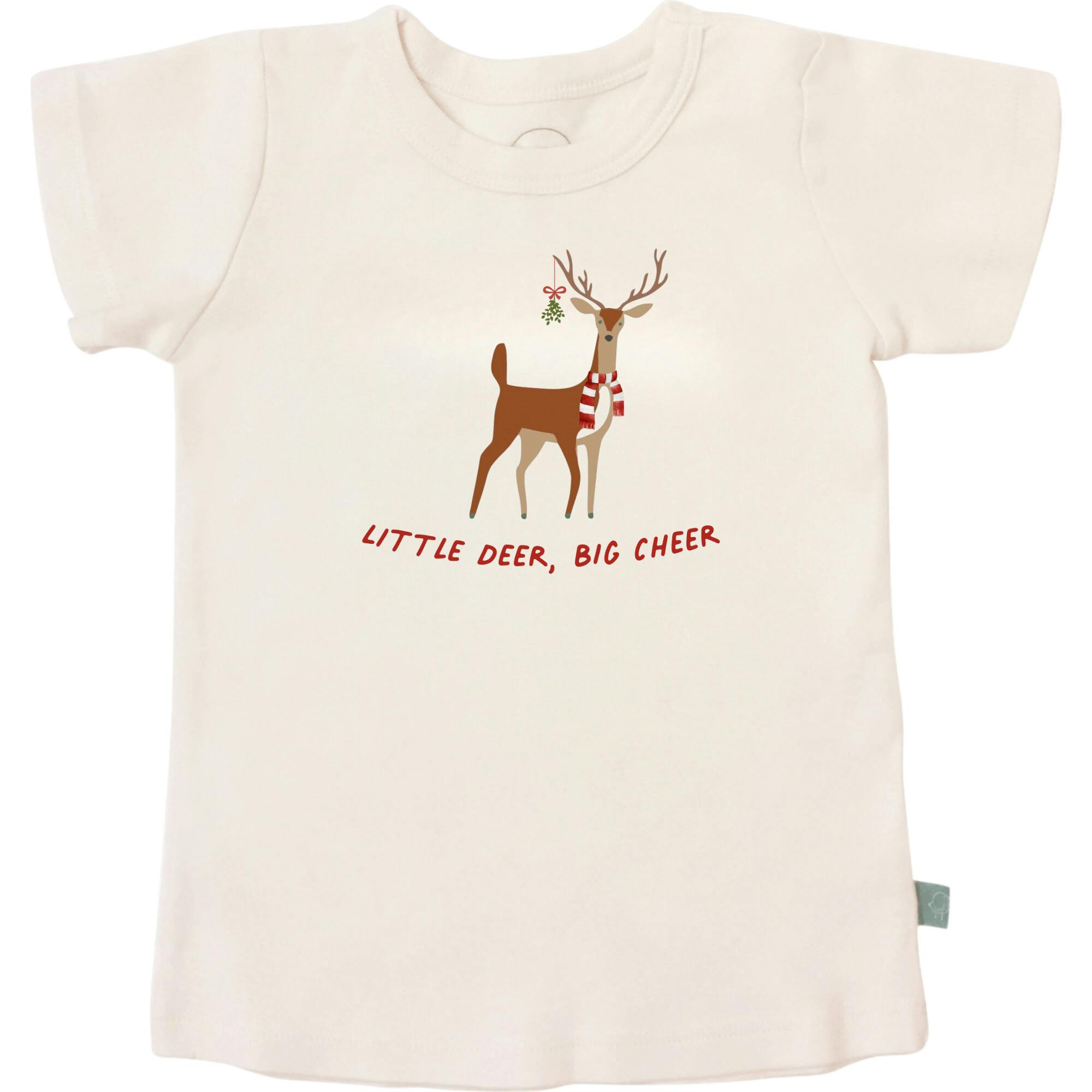 graphic tee | little deer big cheer