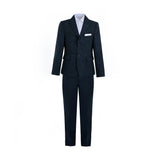 Blue Alexander Checked Pattern Blazer Suit Set