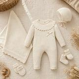 Baby Girl Organic Cotton Newborn Coming Home Outfit Set