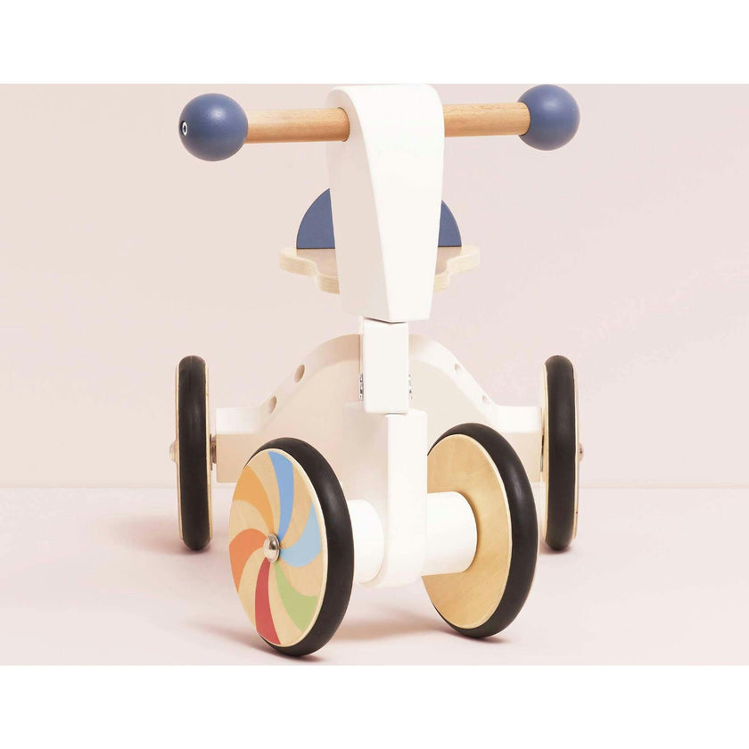 Wooden Rainbow Ride On Trike