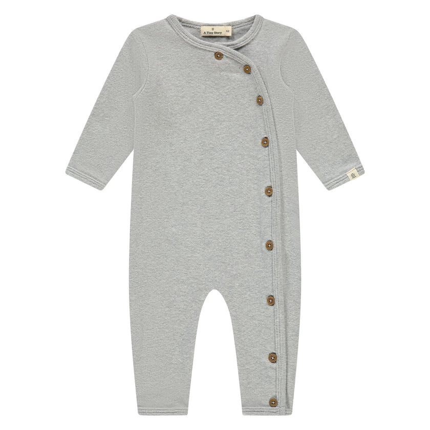 Side Buttoned Romper