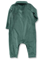 Pine Teddy Buttondown Romper