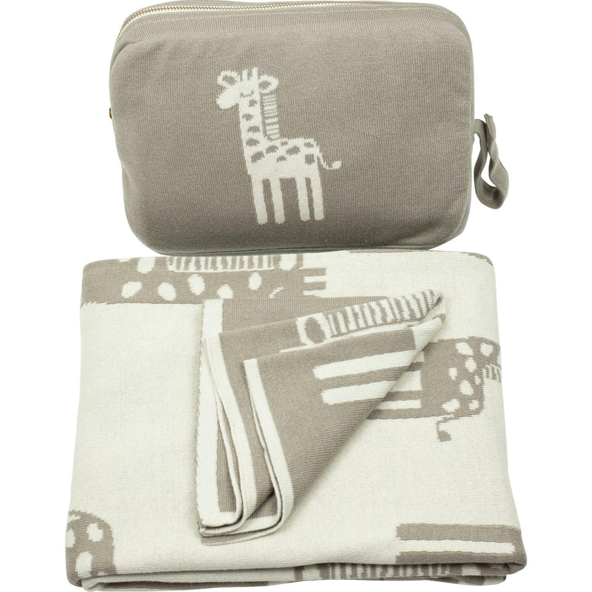 Reversible Baby Blanket Set