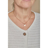 Personalized Mini Crystal Alphabet Necklace, 14k Gold Plated