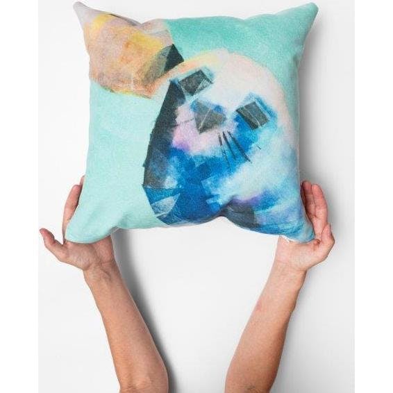 Velveteen Mommy & Baby Pillow 18x18