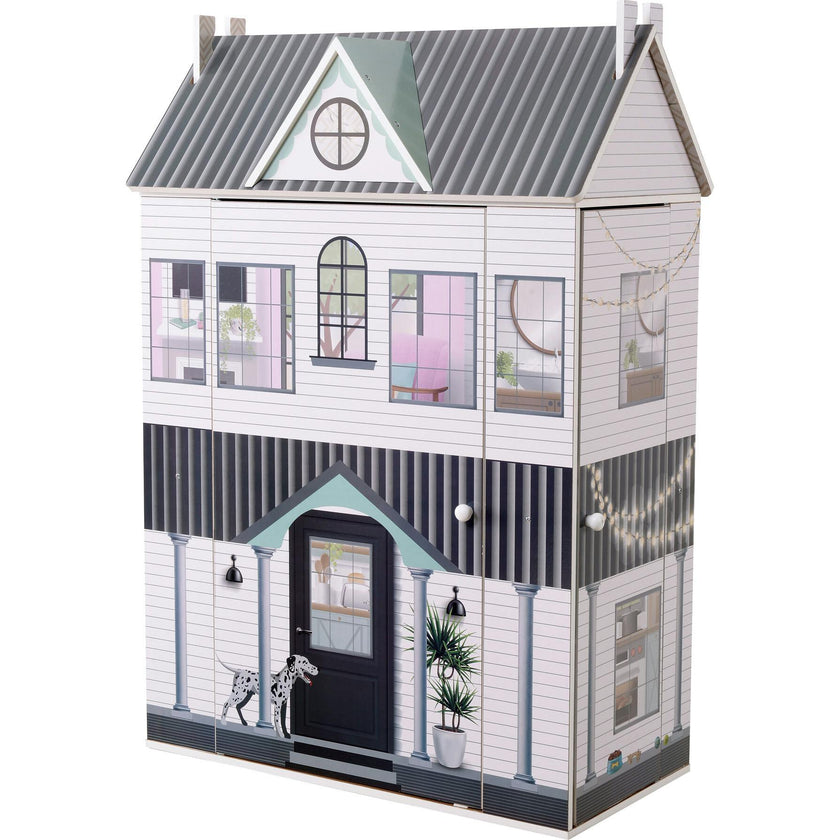 Olivia's Little World Dreamland 3 Side Open Farmhouse Doll House