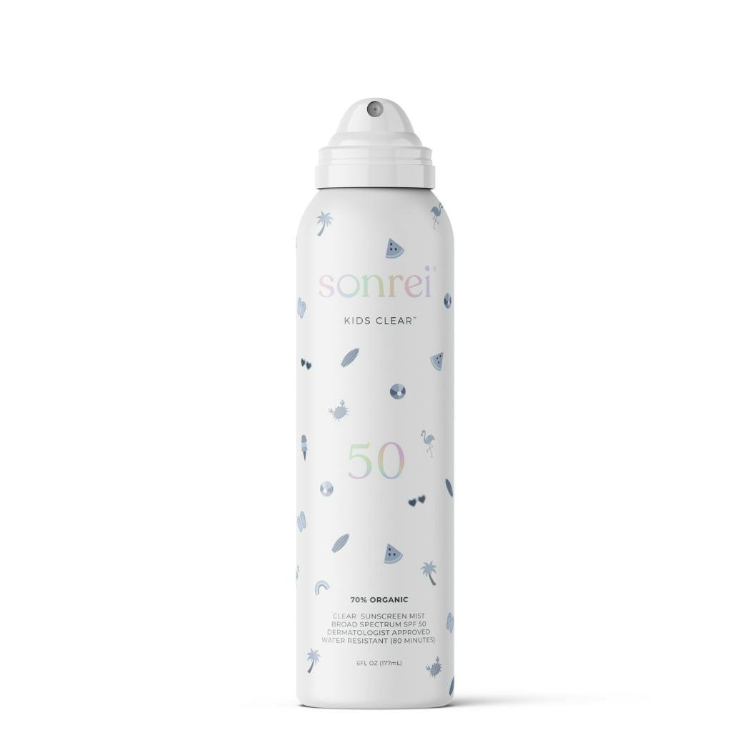 Kids Clear Organic SPF 50 Clear Sunscreen Mist