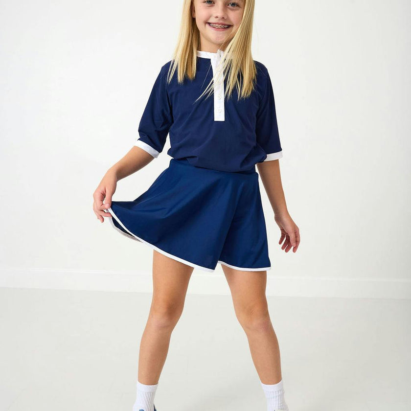 Girls Henley Top