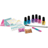 Shimmer 'N Sparkle: Metallic Rainbow Nail Art