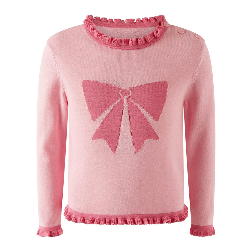 Pink Bow Sweater