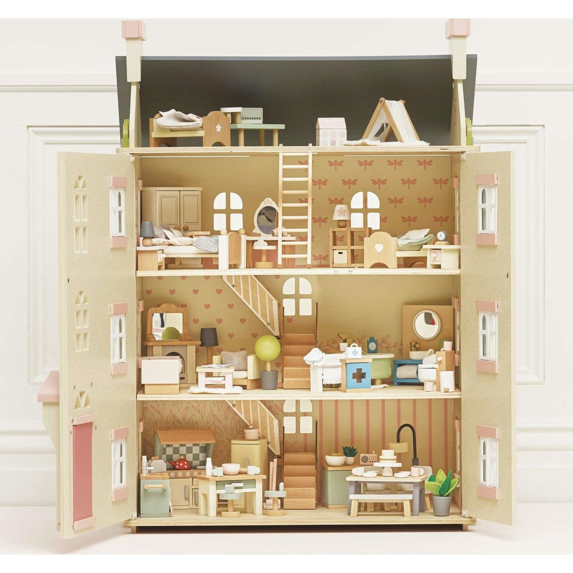 Cherry Tree Hall Wooden Dolls House