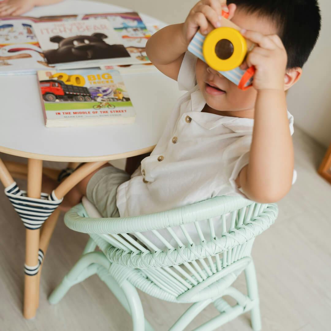 Maya Kids Chair - Mint Green