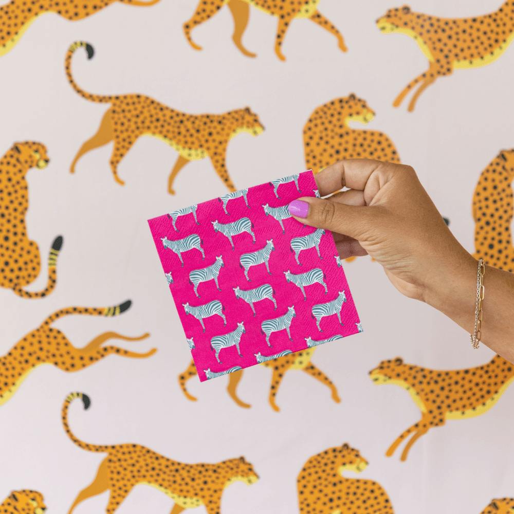 Jungle Animals Cocktail Napkins