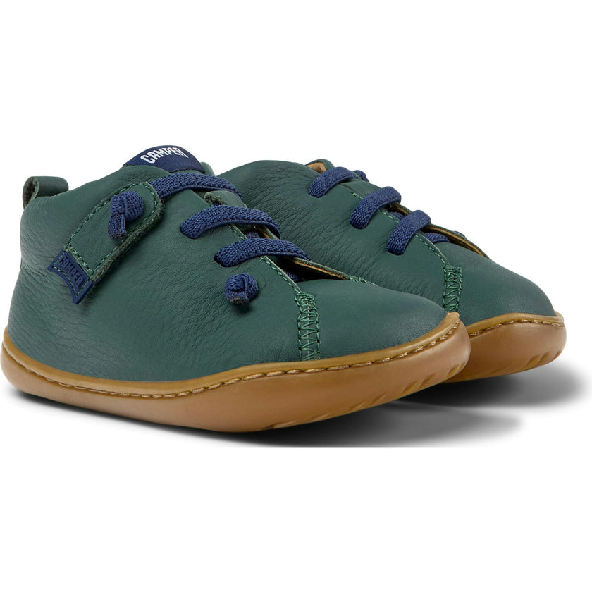 Peu Cami Hook-N-Loop Closure Leather Shoes