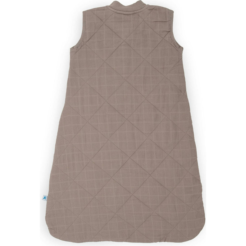 Cotton Muslin Quilted Sleep Bag - Mocha