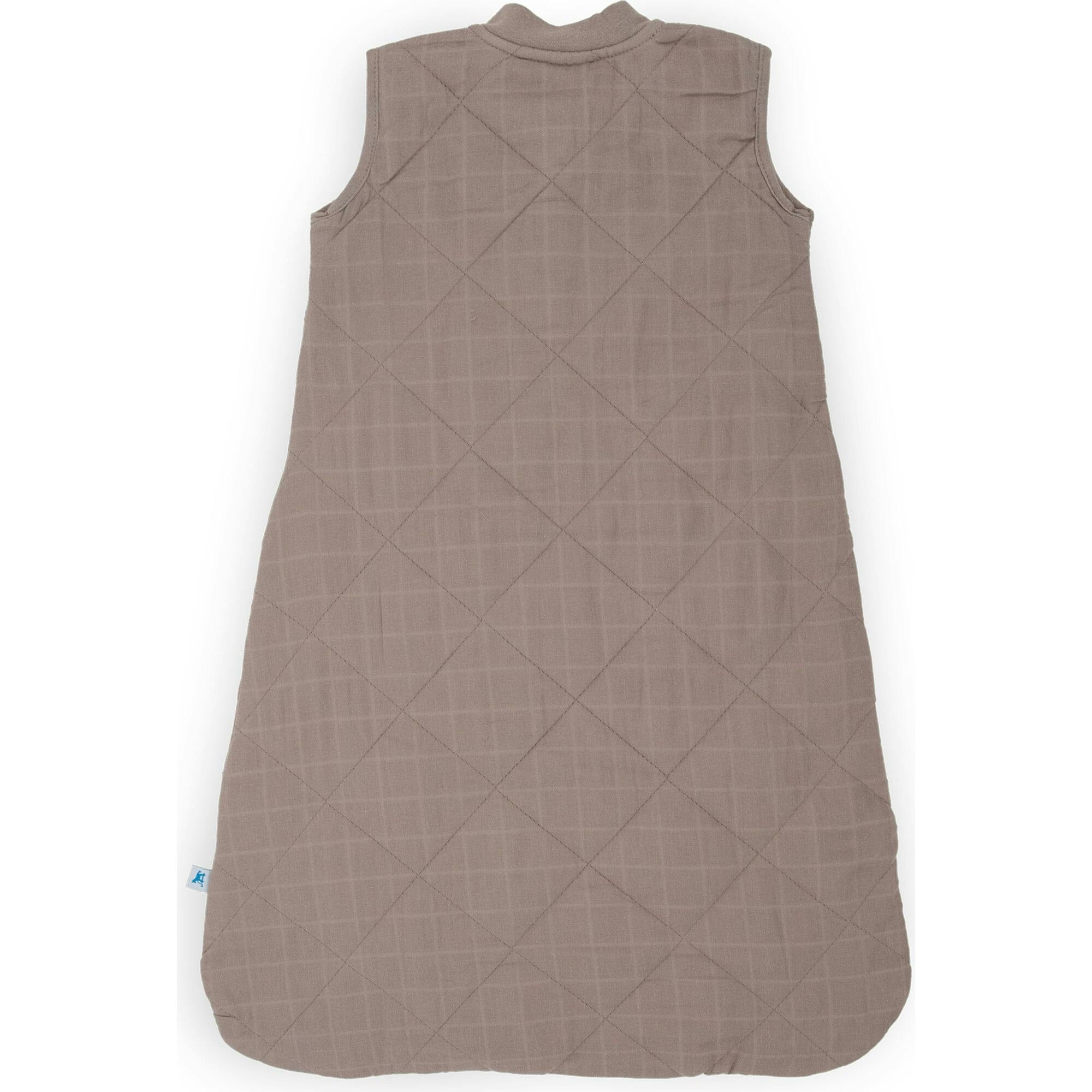 Cotton Muslin Quilted Sleep Bag - Mocha