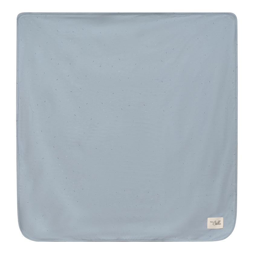 Sprinkle Print Blanket Blue Mist