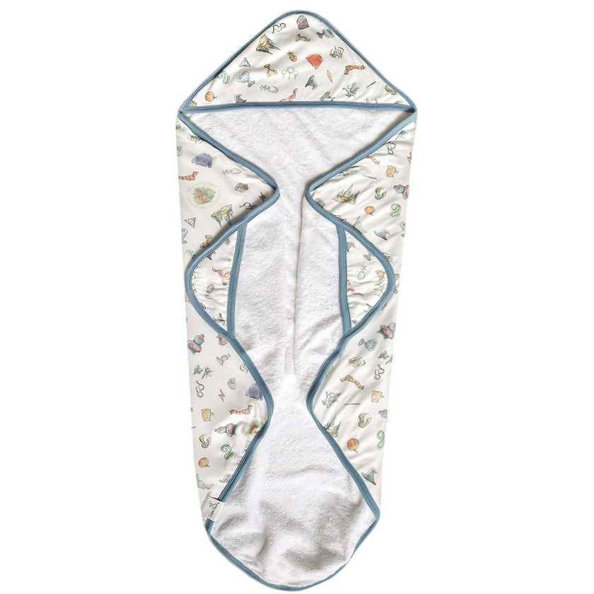 Premium Baby Knit Hooded Towel - Wizarding World