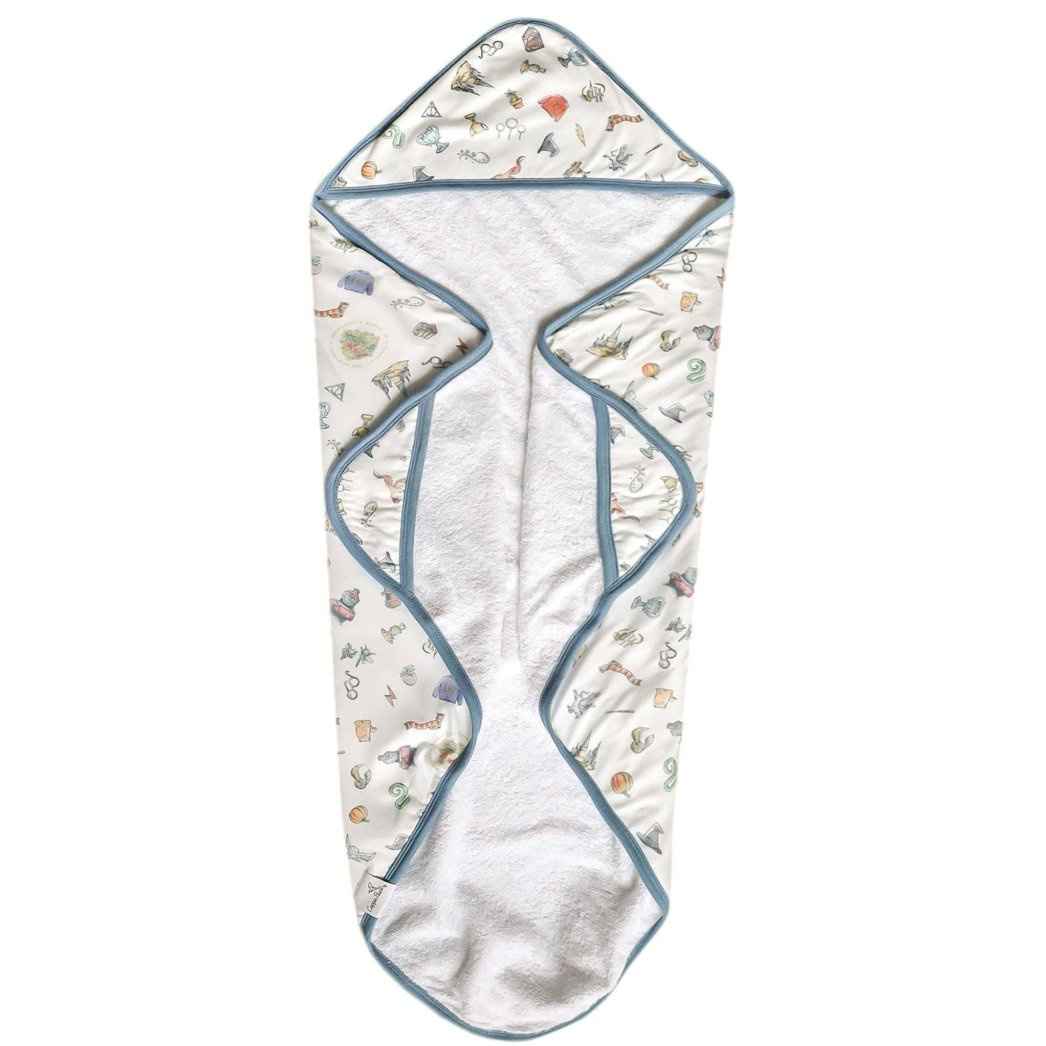 Premium Baby Knit Hooded Towel - Wizarding World