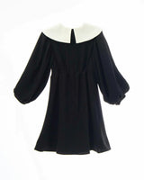 Leni dress (black/ivory)
