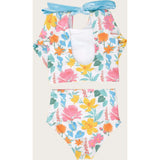 Coney Island Floral Two Piece Long Sleeve