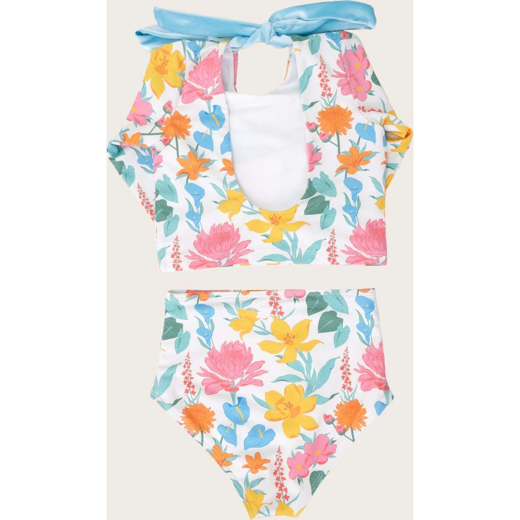Coney Island Floral Two Piece Long Sleeve